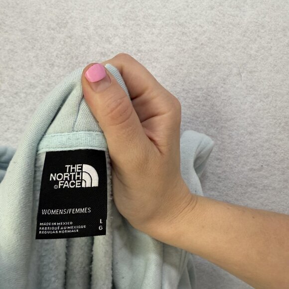 North Face Hoodie Womens Large Pullover Sweatshirt Never Stop Exploring Outdoors - Picture 11 of 12